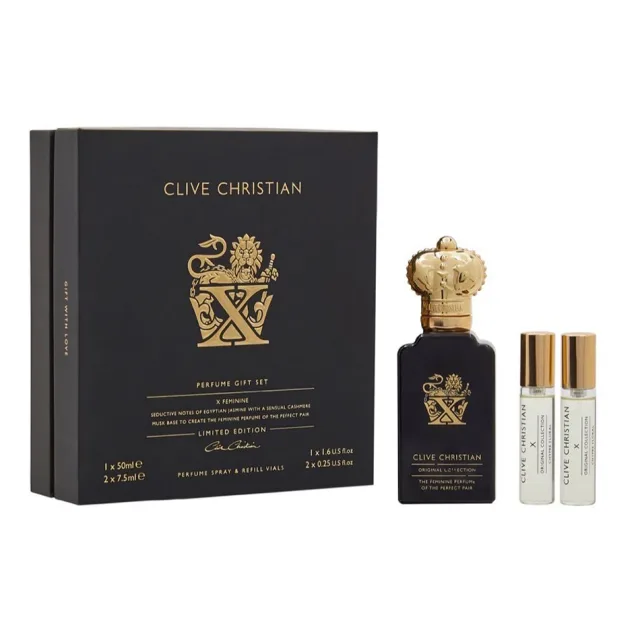 X Feminine Perfume 50 ml + 2x 7.5 ml